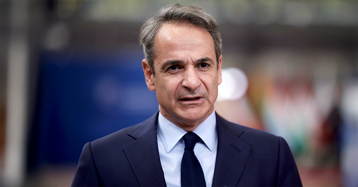 Στη Λάρισα ο πρωθυπουργός Κυριάκος Μητσοτάκης